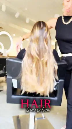 blond hair