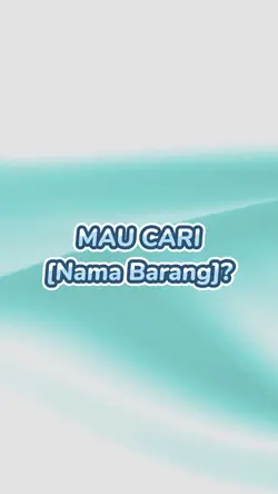 Promosi Barang Toko