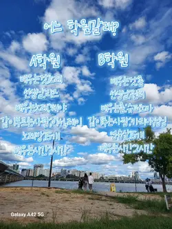 어느학원갈래?