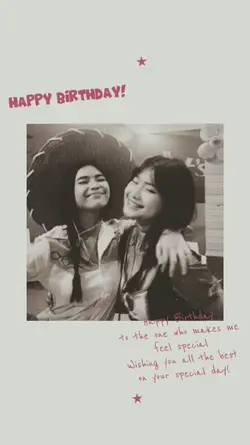 happy birthday!
