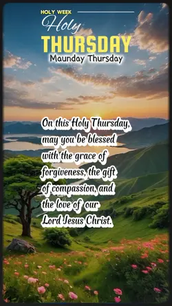 Holy Thursday
