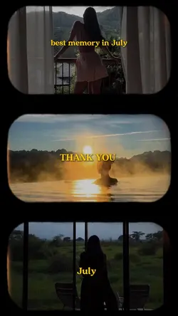 THANK YOU JULY