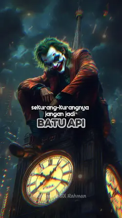 jangan jadi batu api