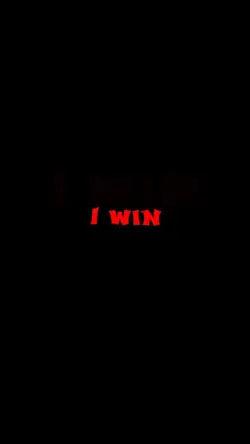 I win ☠️