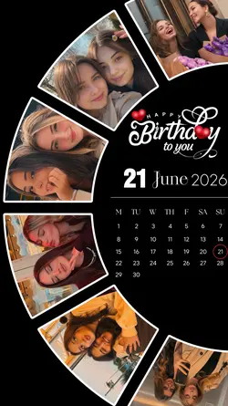 BIRTHDAY 21 JUNE