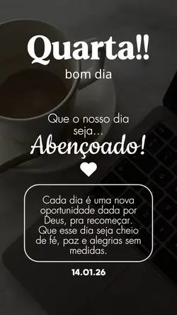 Quarta 14 jan.