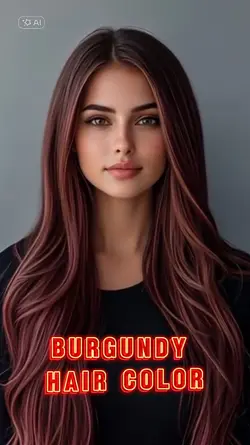 Burgundy Hair Color 