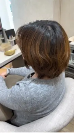 ストレートのBeforeAfter