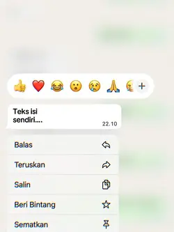 Teks isi sendiri