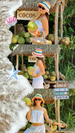 Summer collage☀️🏖️