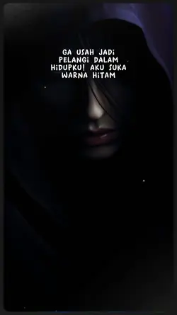 suka warna hitam