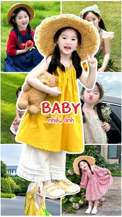 Mẫu em bé nhiều ảnh
