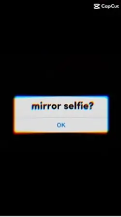 Mirror selfies