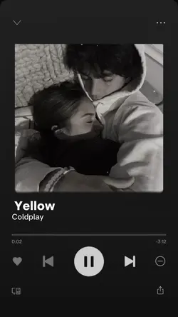 Yellow by coldplay