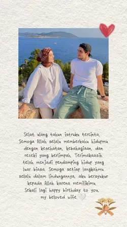 Ucapan ultah istri