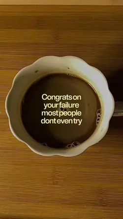 Congrats on failure