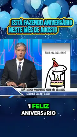 feliz aniversário 
