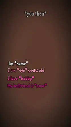 about myself*
