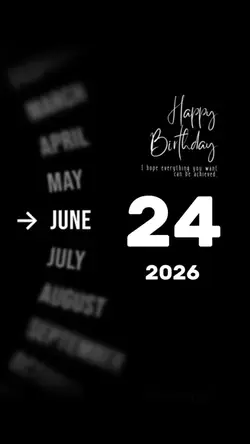 Hbd 24 June 2026