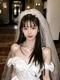 私の花嫁姿👰