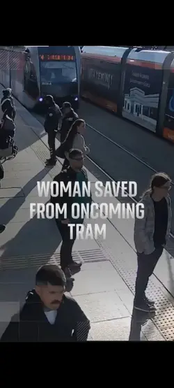 WOMAN SAVED 