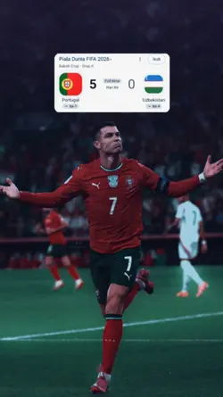 Portugal 5 vs Uzbk 0