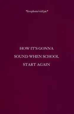 how it's gonna sound