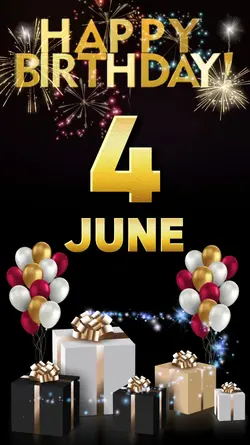Birthday 4 June 2025