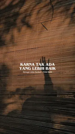 Semoga Lekas Sembuh 