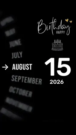 Hbd 15 August 2026