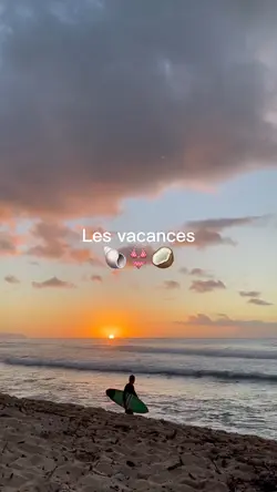 Les vacances 🥥👙🐚