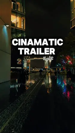 Cinematic trailer