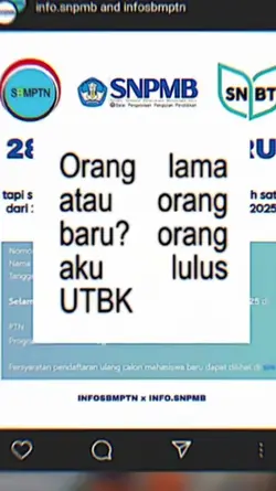 LULUS UTBK SNBT