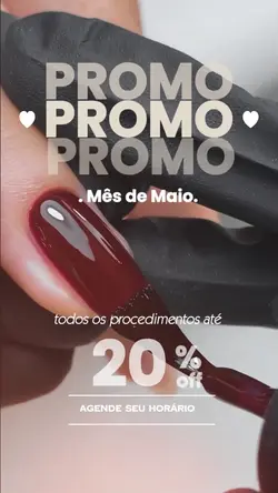 Promoção mês de maio