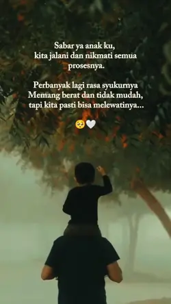 sabar ya anaku