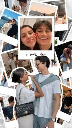 polaroid couple
