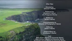 Outro Credit Film
