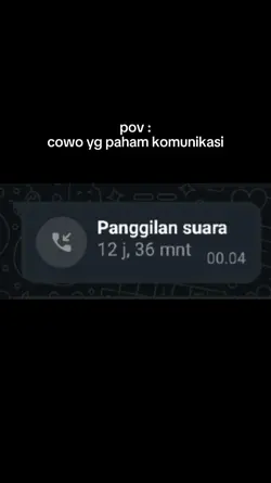 pov cowo yang paham