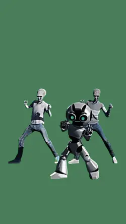 Robot & Aliens dance
