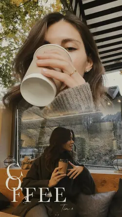 Aesthetic coffee 