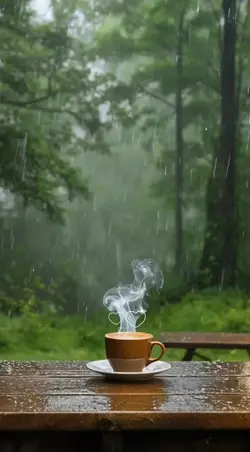 Coffee and Rain