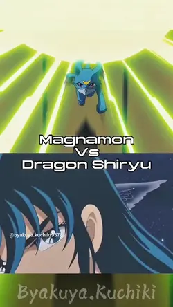 Magnamon Vs Dragon 