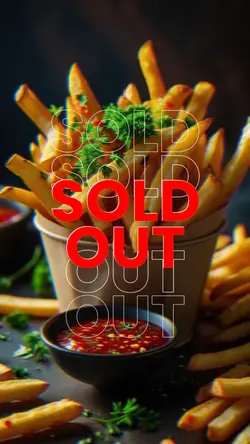 Sold out food
