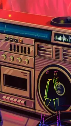 Convite Tema disco