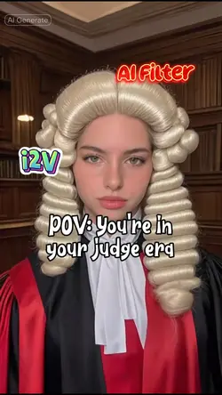 Judge hair