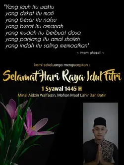ucapan idul fitri 