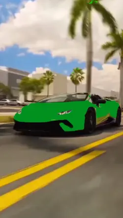 lambo Green screen 