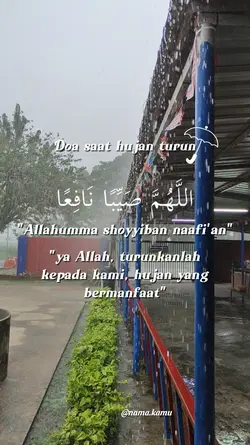 Doa ketika Hujan