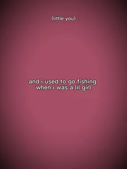 fishing when i was