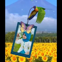 flying photo editing
